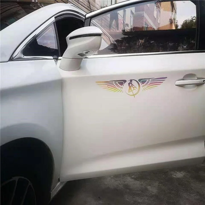 Pegatinas láser 3D de alas de ángel para coche (4 unidades)-ES