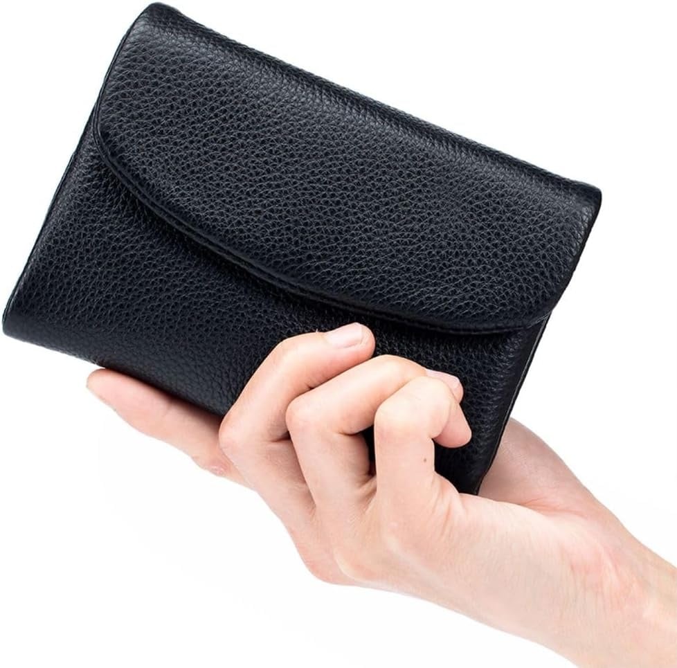🔥⏰Unisex RFID „Pebble“ piniginė iš natūralios odos🔥-LT