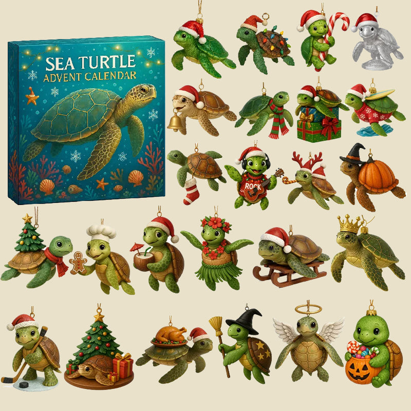 🌊🐢 Adventni koledar morskih želv 2025-GR