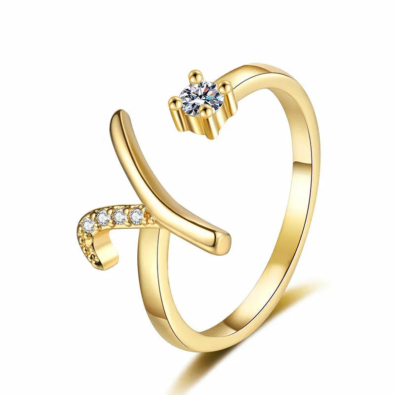 ⏳Riboto laiko 50 % nuolaida⏰Reguliuojamas blizgantis inicialas moterims💍-LT