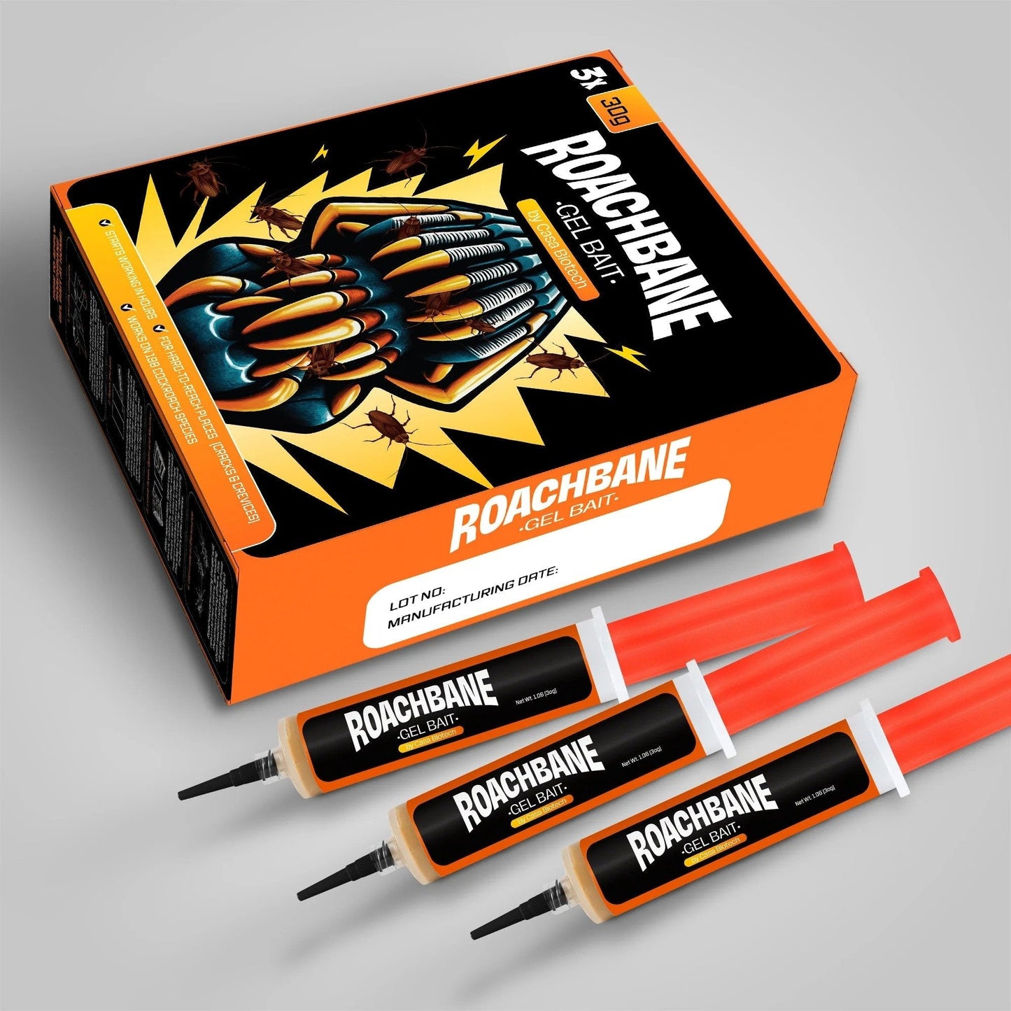 🔥Vroča razprodaja - 49 % POPUSTA🔥Gel vaba RoachBane (nova izboljšana formula)-SI