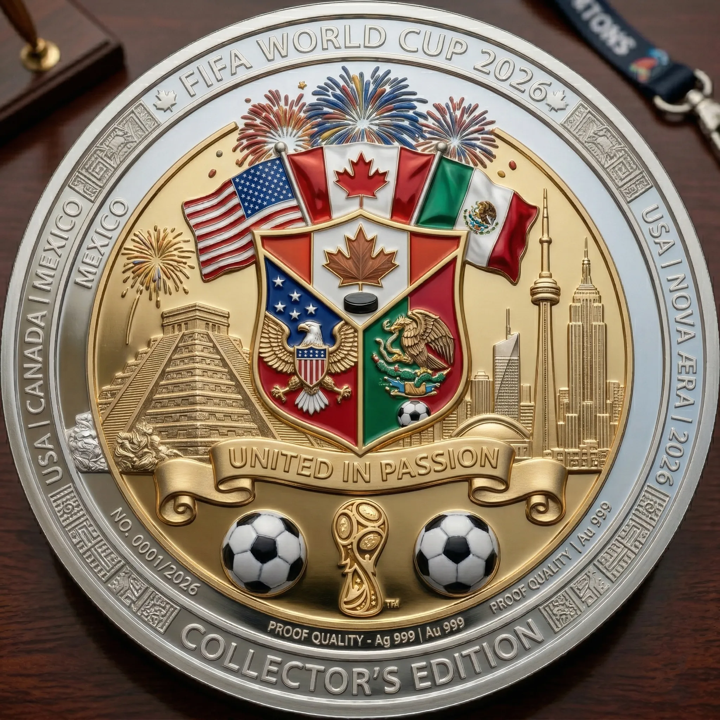 ⚽Νόμισμα Πρόκλησης Παγκοσμίου Κυπέλλου 2026 Legacy🏆 ★ΠΕΡΙΟΡΙΣΜΕΝΗ ΕΚΔΟΣΗ • ΔΙΑΘΕΣΙΜΑ ΜΟΝΟ ΤΕΜΑΧΙΑ ΤΟΥ 2026★-GR