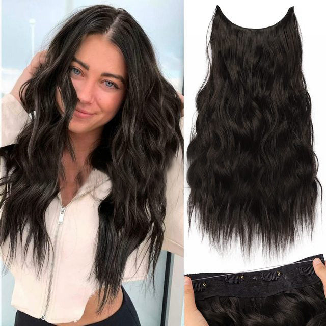 💖 50% ΕΚΠΤΩΣΗ ΤΩΡΑ! 💁 Γυναικεία Μακριά Κυματιστή Περούκα με Ντεγκραντέ - Φυσική Εμφάνιση, Ρυθμιζόμενο Σκούφο, Ανθεκτικές στη Θερμότητα Ίνες για Καθημερινό Στυλ 🌟📦-GR