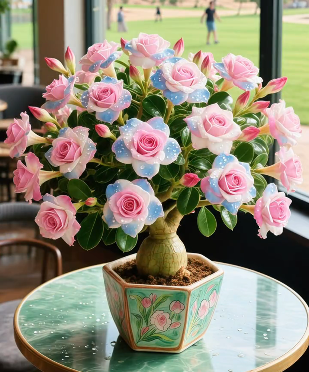 🌵 Puščavska vrtnica – eksotično cvetje, naravna lepota! 🌺✨-SI