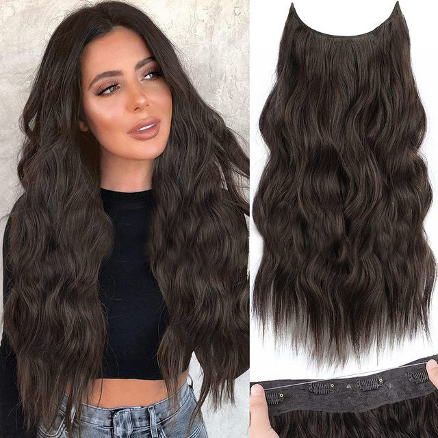 💖 50% ΕΚΠΤΩΣΗ ΤΩΡΑ! 💁 Γυναικεία Μακριά Κυματιστή Περούκα με Ντεγκραντέ - Φυσική Εμφάνιση, Ρυθμιζόμενο Σκούφο, Ανθεκτικές στη Θερμότητα Ίνες για Καθημερινό Στυλ 🌟📦-GR