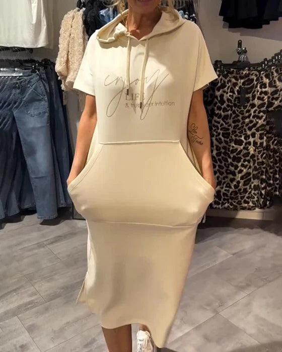 💥🔥👗[S-5XL]Nova poletna obleka s puloverjem v ohlapnem, udobnem in zračnem slogu za leto 2026-SI
