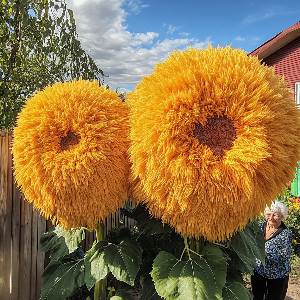 🌻 Adorable oso de peluche gigante Girasol 🔆-ES