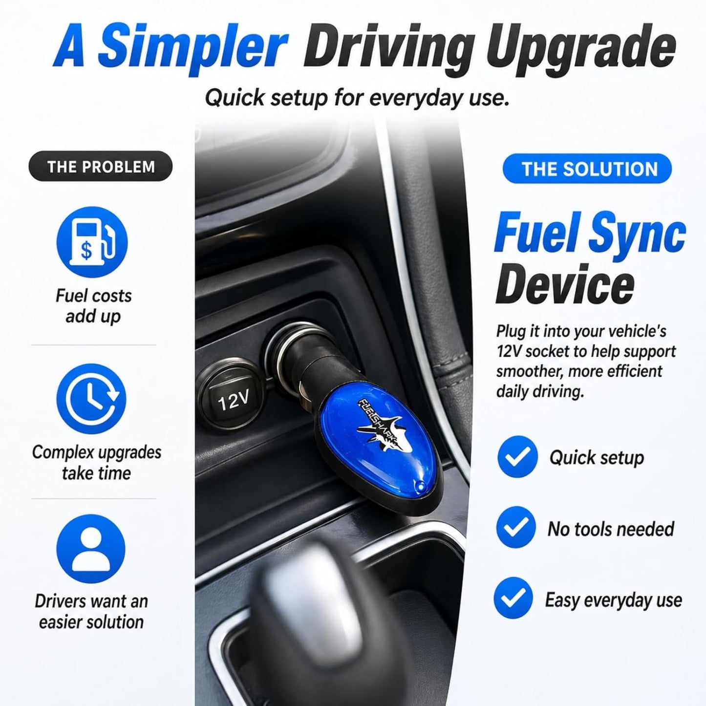 🚗 2026 m. Naujas „FuelShark Fuel Sync“ atnaujinimas – taupykite degalus automobiliuose ir sunkvežimiuose, išvenkite išsiliejimo-LT