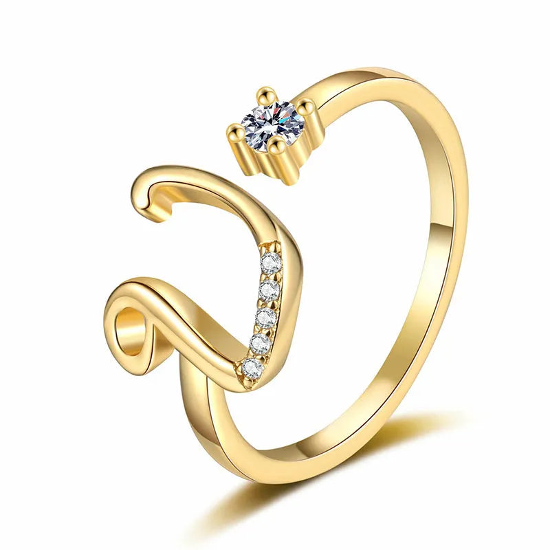 ⏳Riboto laiko 50 % nuolaida⏰Reguliuojamas blizgantis inicialas moterims💍-LT