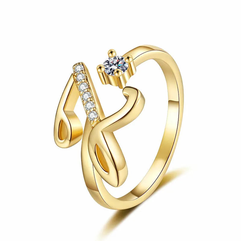 ⏳Riboto laiko 50 % nuolaida⏰Reguliuojamas blizgantis inicialas moterims💍-LT