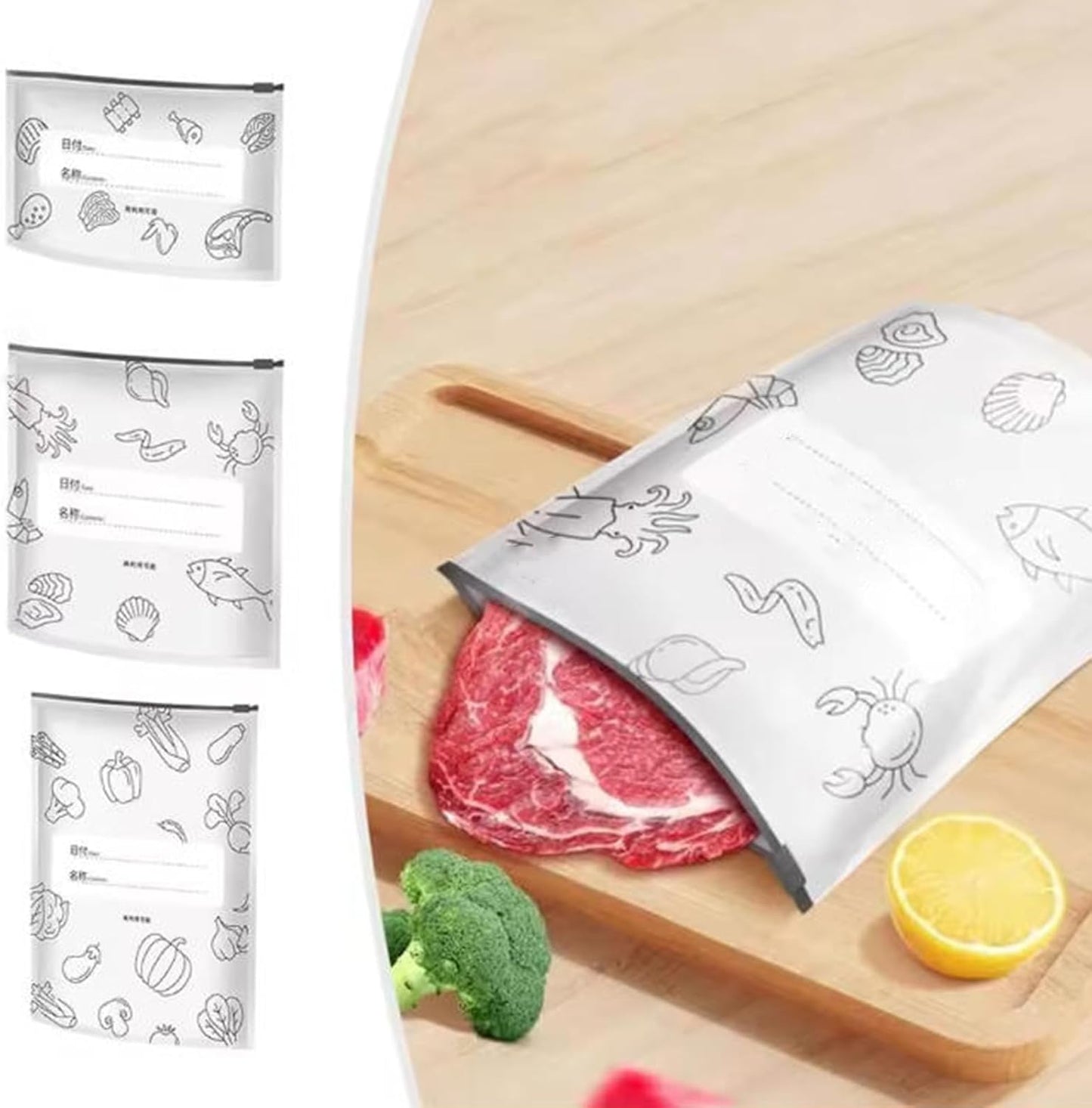 Aluminijaste vrečke za večkratno uporabo za ohranjanje svežine – novi najboljši prijatelj vaše kuhinje! 🍴✨-SI