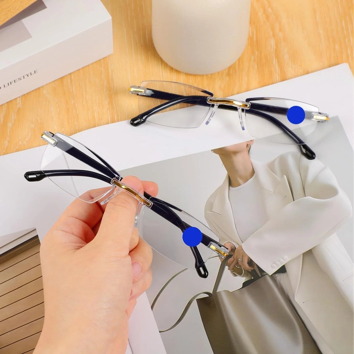 👓🌄Smart Zoom multifokalne naočale – jasan vid na blizinu i daljinu, sve u jednom-HR