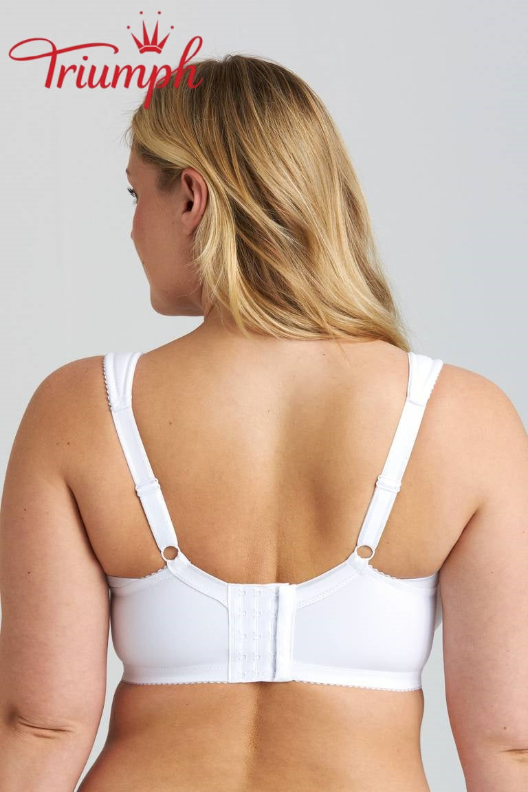 Triumph® 4-delni komplet 🥰 Udoben modrček je izdelan iz čistega bombaža in je primeren za ženske z večjim oprsjem.-SI