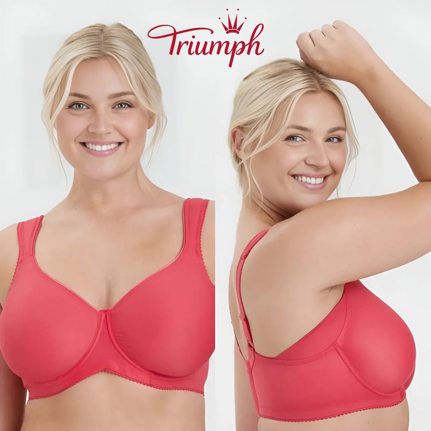 Triumph - (4 uds.) Sujetador push-up con copas grandes-ES
