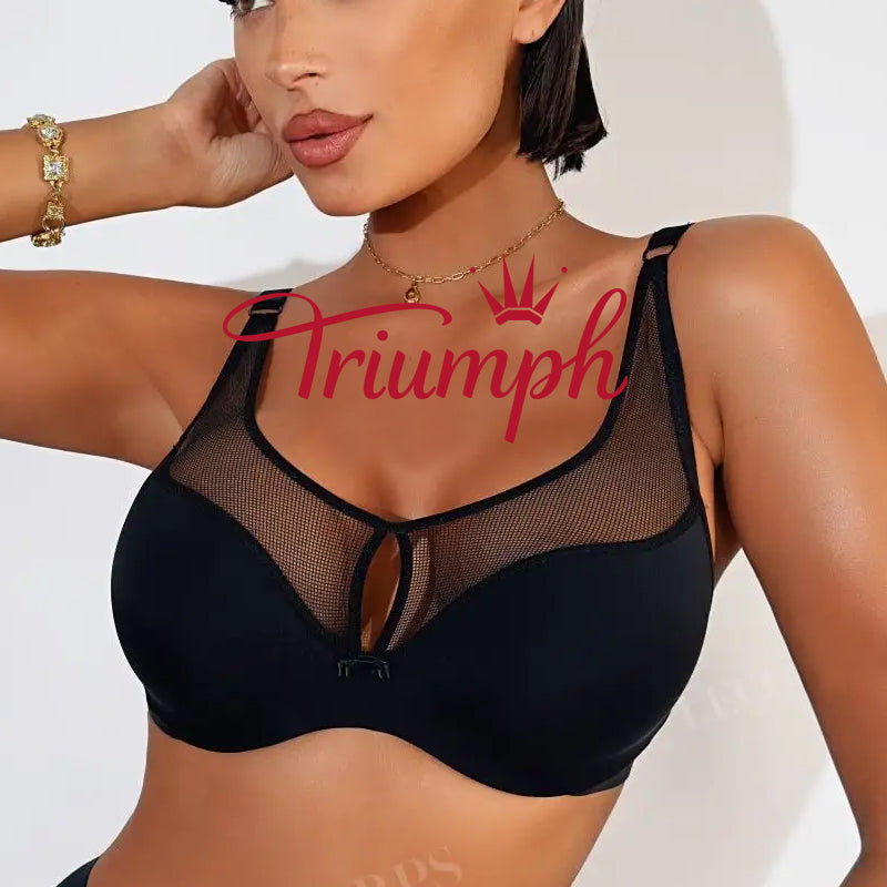 (Trijų dalių) besiūlė push-up liemenėlė-LT