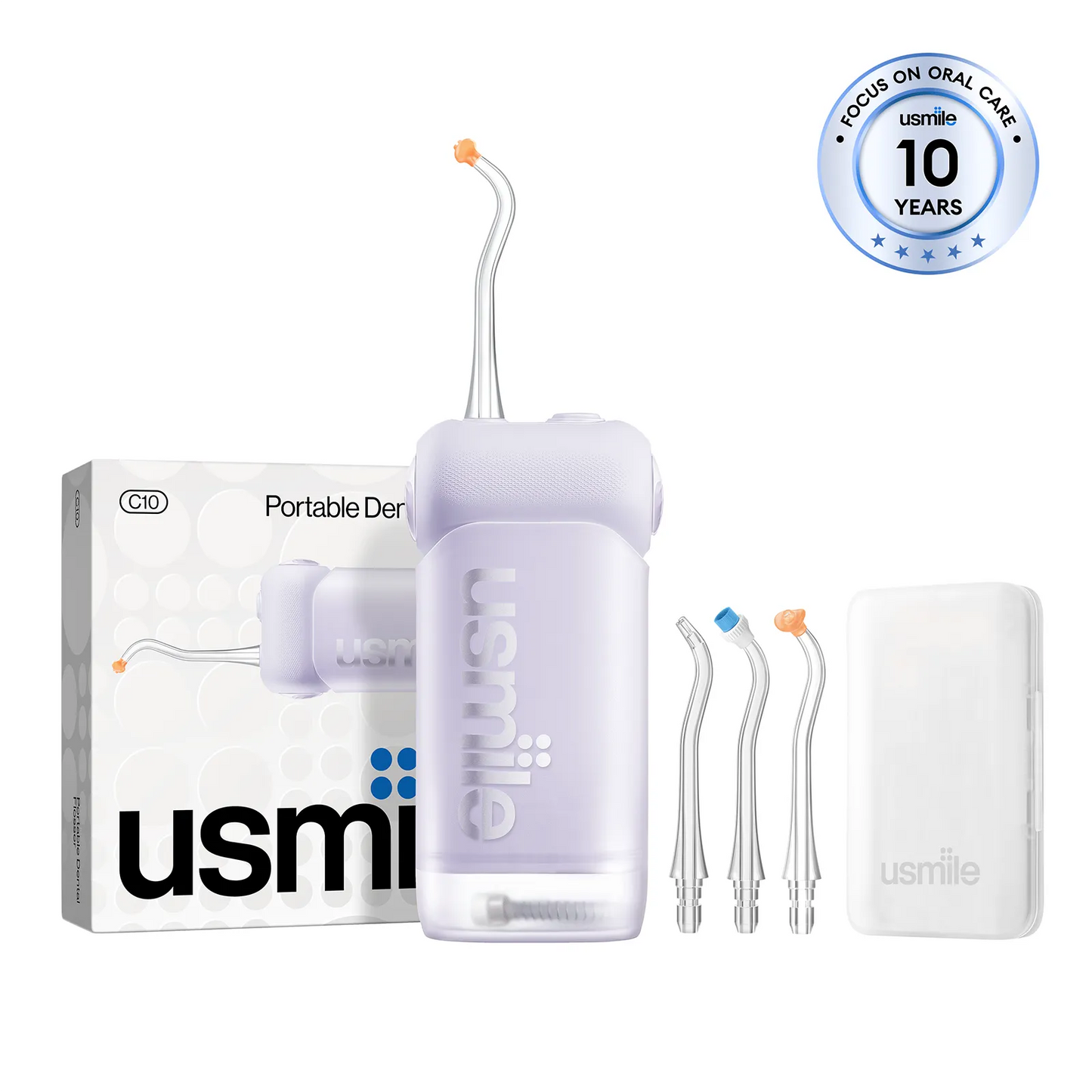 Nešiojamas dantų irigatorius „Usmile C10“-LT