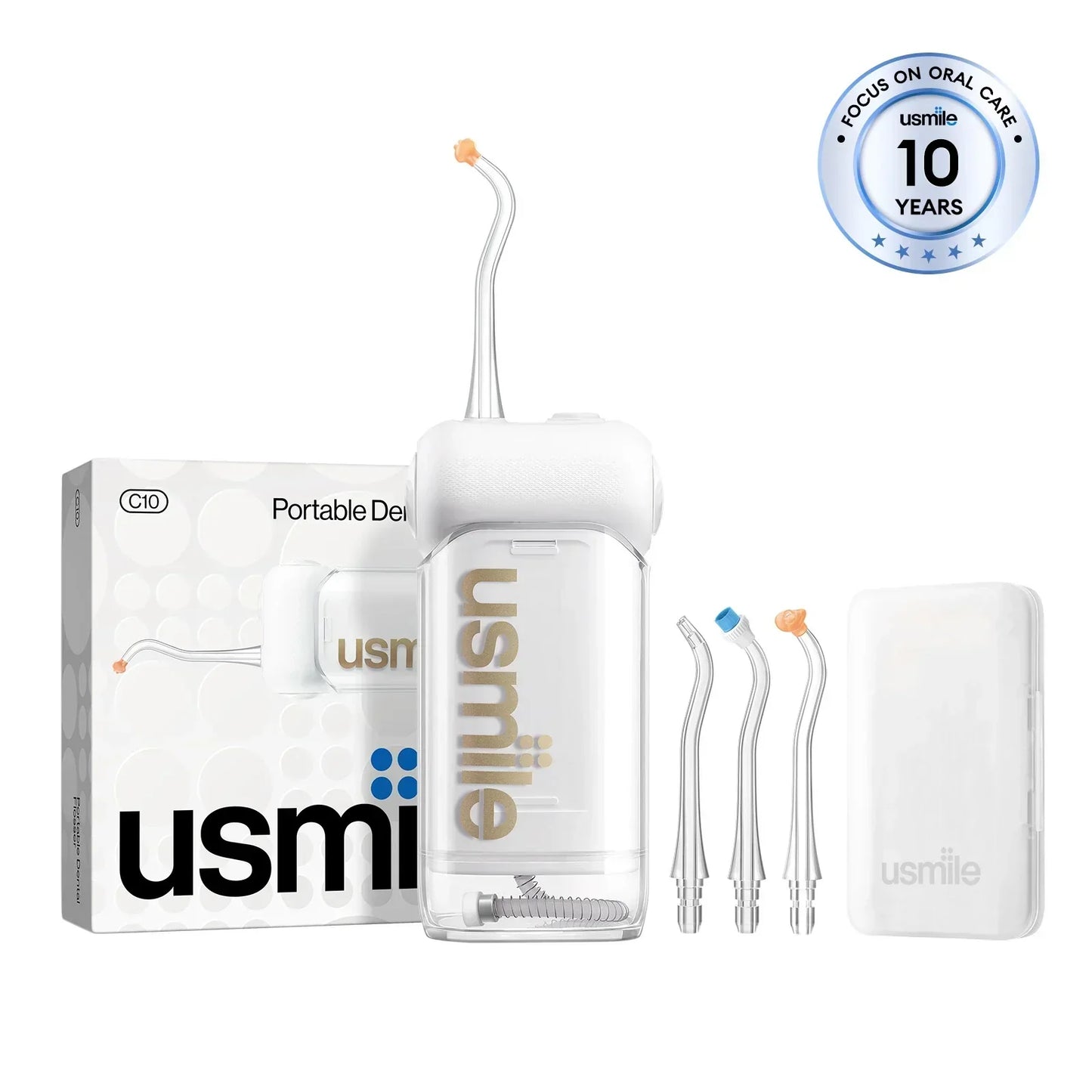 Nešiojamas dantų irigatorius „Usmile C10“-LT