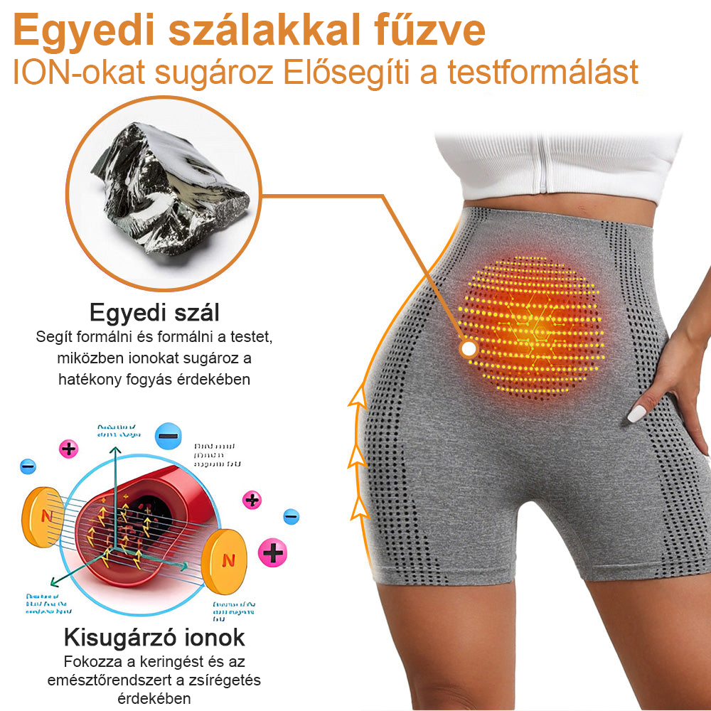【🩷Pago contra reembolso (COD) 🩷】 2026 Módulo de masaje por microvibración Baicloud™ Pantalones cortos de seda con fibras ionizadas regeneradoras y moldeadoras 🥰-ES
