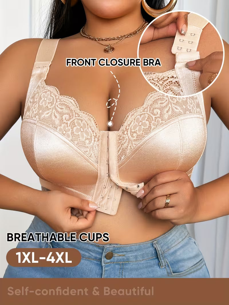 👙TRIUMPH – [4 kosov]🔥50 % popust na ženske modrčke s polnim pokrivanjem za ženske polnejših velikosti – Modrčki za polnejše ženske z izrazitimi oblinami-SI