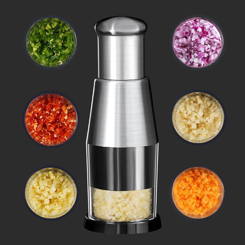 ⌛Picadora de verduras multifuncional de acero inoxidable-ES