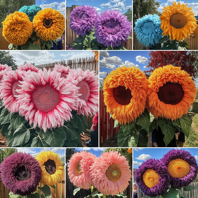 🌻 Adorable oso de peluche gigante Girasol 🔆-ES
