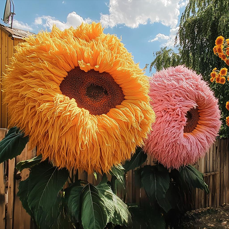 🌻 Adorable oso de peluche gigante Girasol 🔆-ES