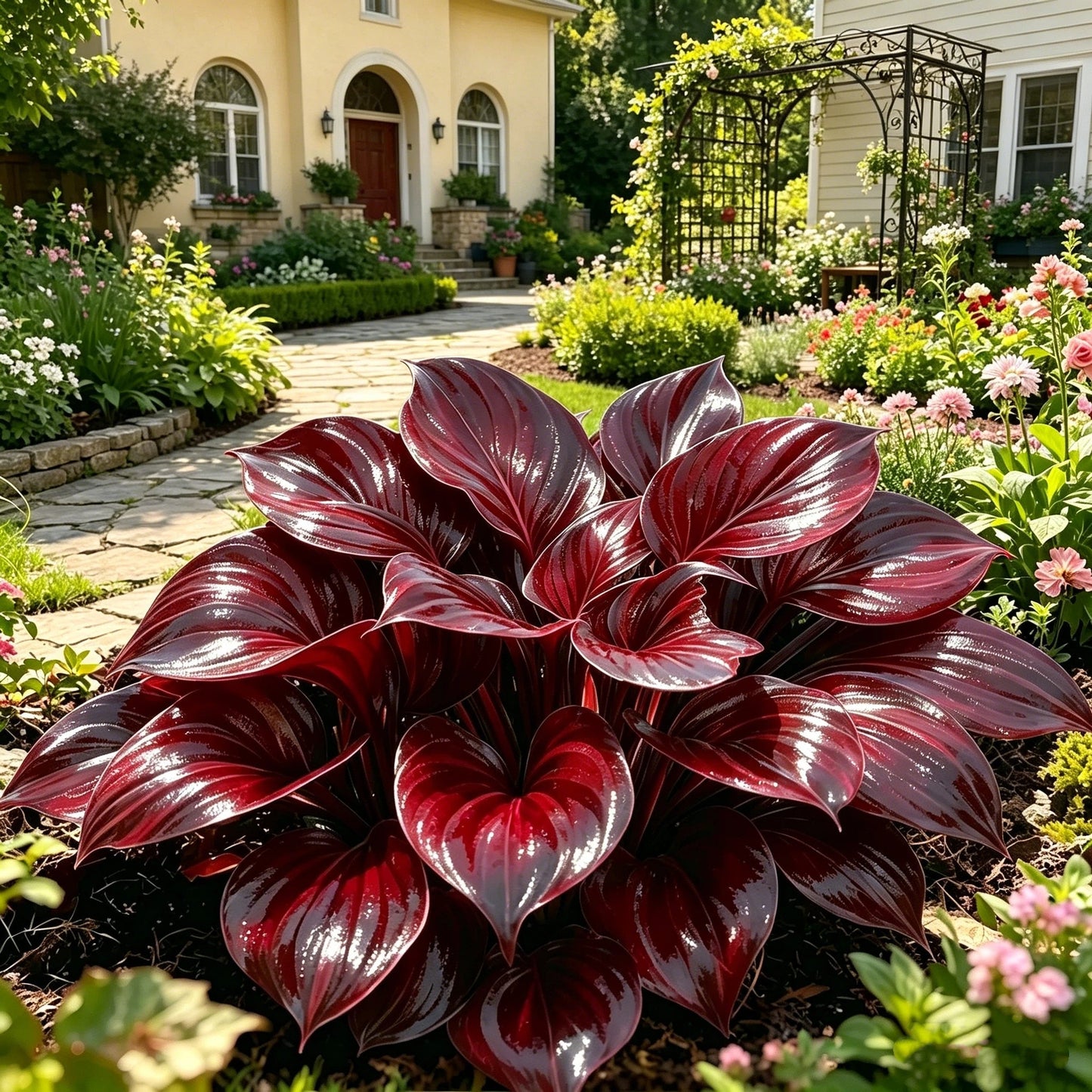 💎 Redka, večbarvna, opalna hosta 🌿 Osupljivo listje, ki se lesketa vso sezono-SI