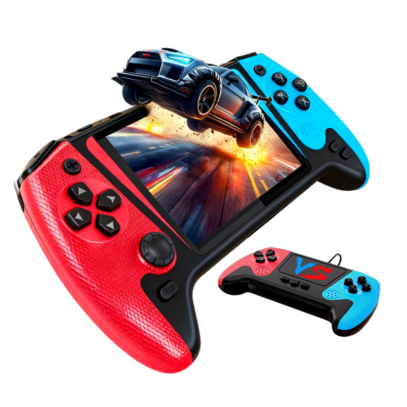 🎮 Φορητή, κλασική κονσόλα παιχνιδιών με μεγάλη οθόνη-GR