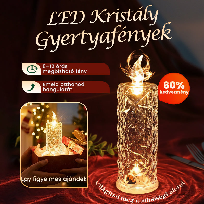 【✨1+2 nemokamai】Romantiškos liepsnos neturinčios, baterijomis maitinamos LED žvakės-LT