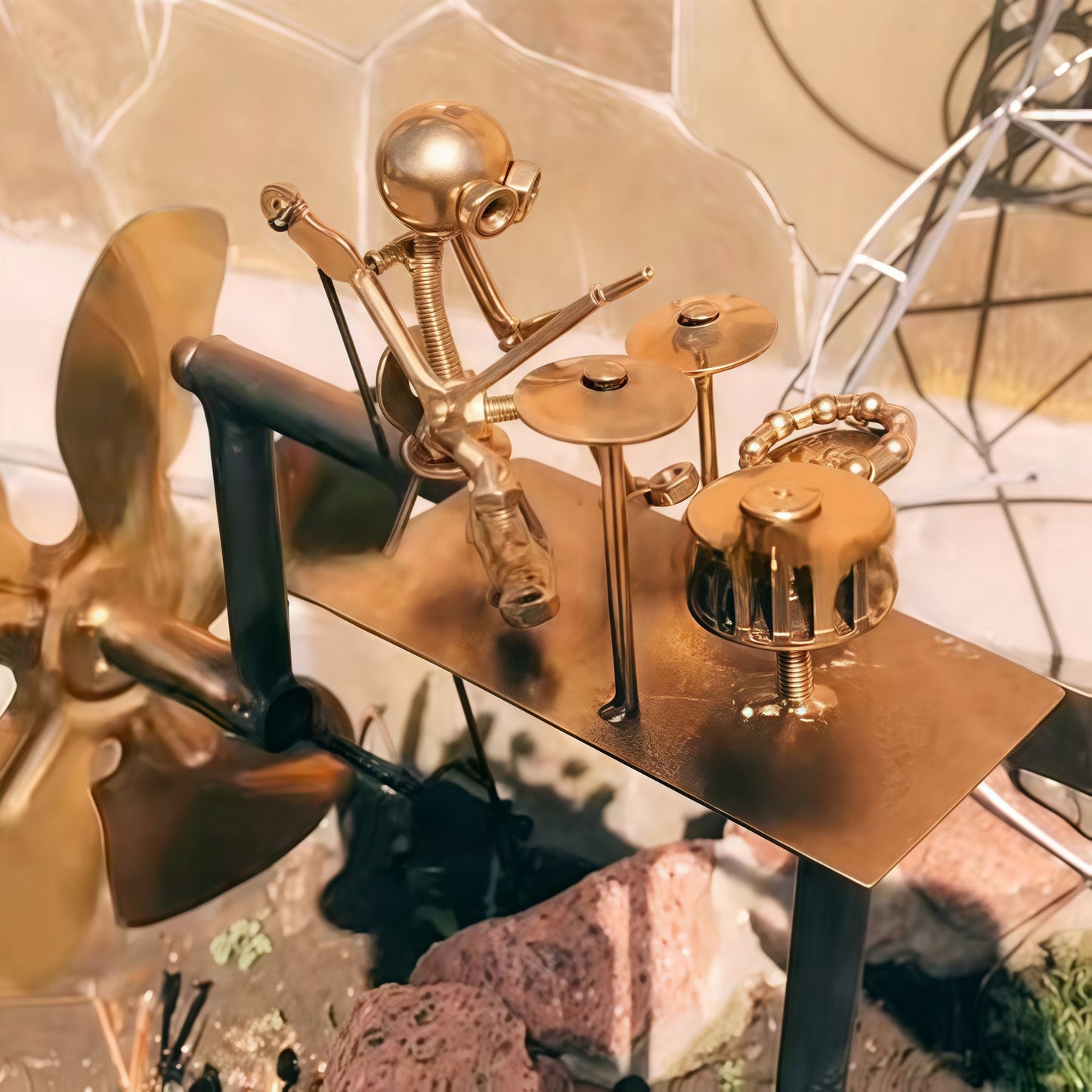 🔥Paskutinė 49 % nuolaidos diena🥁Ribotas kiekis rankų darbo vėjo malūnų su stulpu🎸-LT