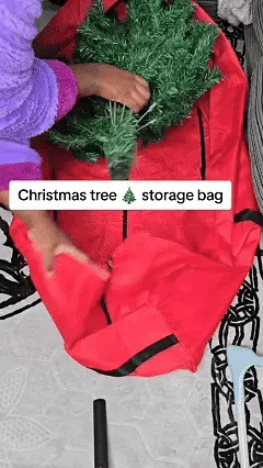🎄Novoletne akcije -60 % POPUSTA!!⚡PRODANIH VEČ KOT 50.000!🔥Trpežna, vodoodporna vreča za shranjevanje božičnega drevesca-SI
