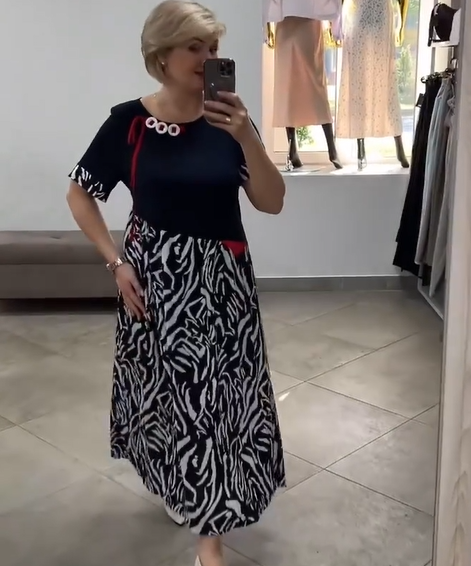 Vestido camisero casual de mujer-ES