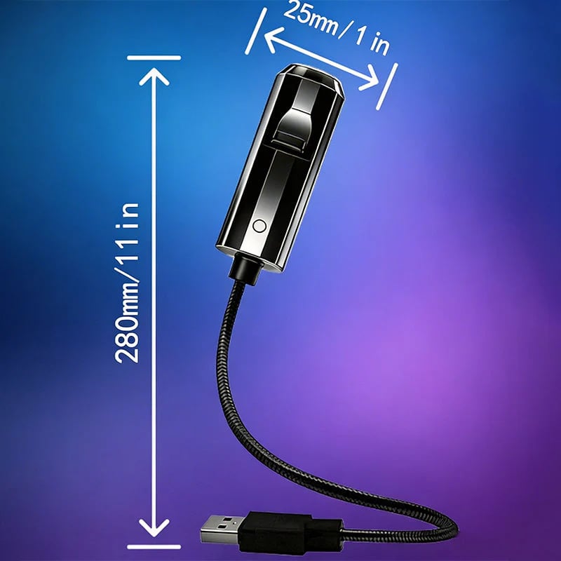 Proyector de luz nocturna USB con galaxia y luna 🥳🥳-ES