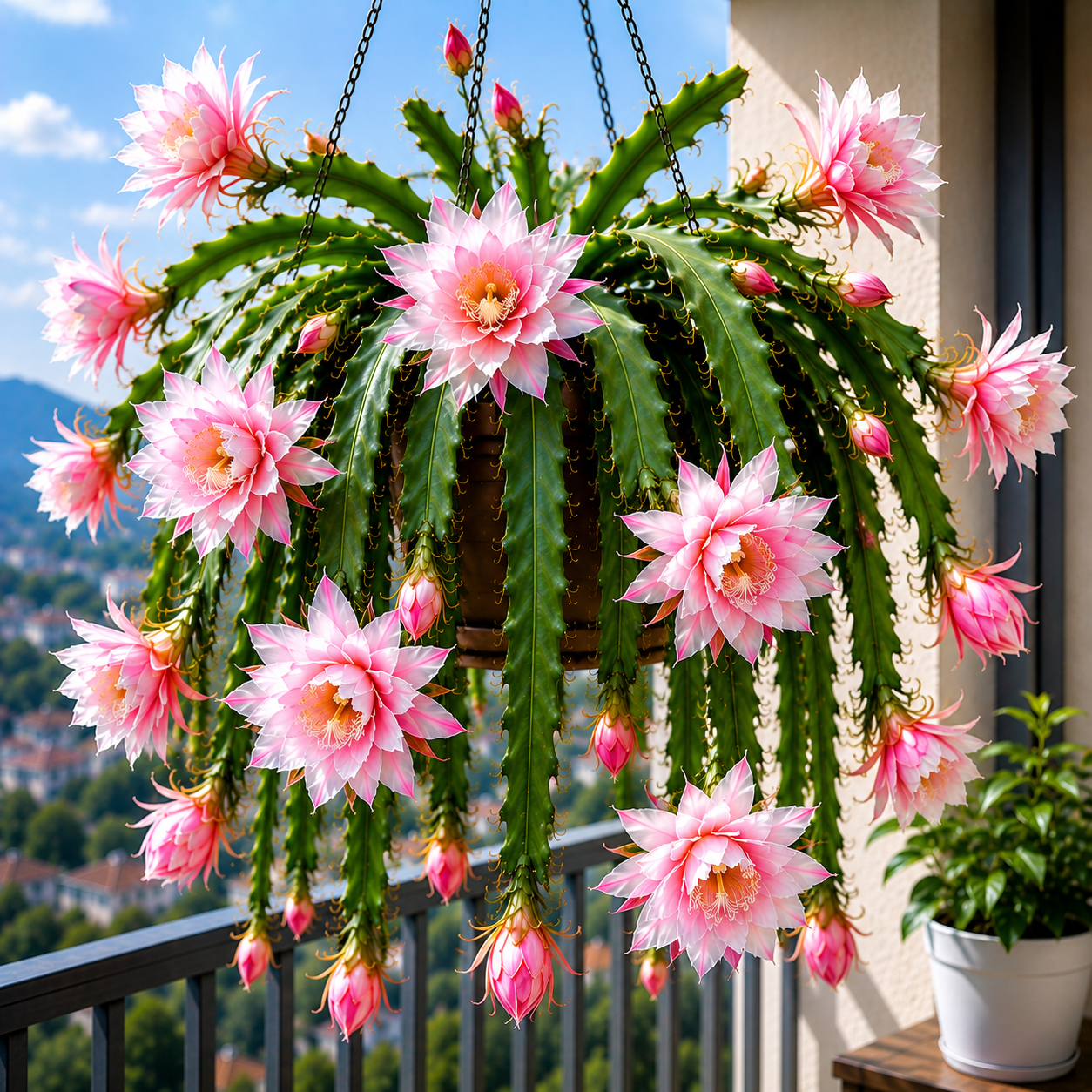 🌸 Redki kaktus orhideje Epiphyllum – osupljivi eksotični cvetovi-SI