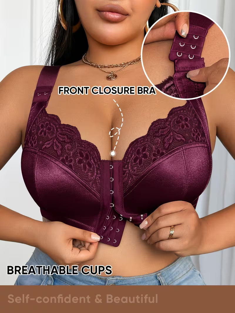 👙TRIUMPH – [4 kosov]🔥50 % popust na ženske modrčke s polnim pokrivanjem za ženske polnejših velikosti – Modrčki za polnejše ženske z izrazitimi oblinami-SI