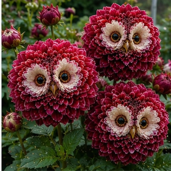 ✨ Čarobne rastline 🦉 Spoznajte čebulice dalije s sovookim očesom-SI