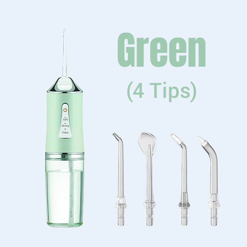 🦷 Φορητός Στοματικός Πότισμα και Οδοντικό Νήμα-GR