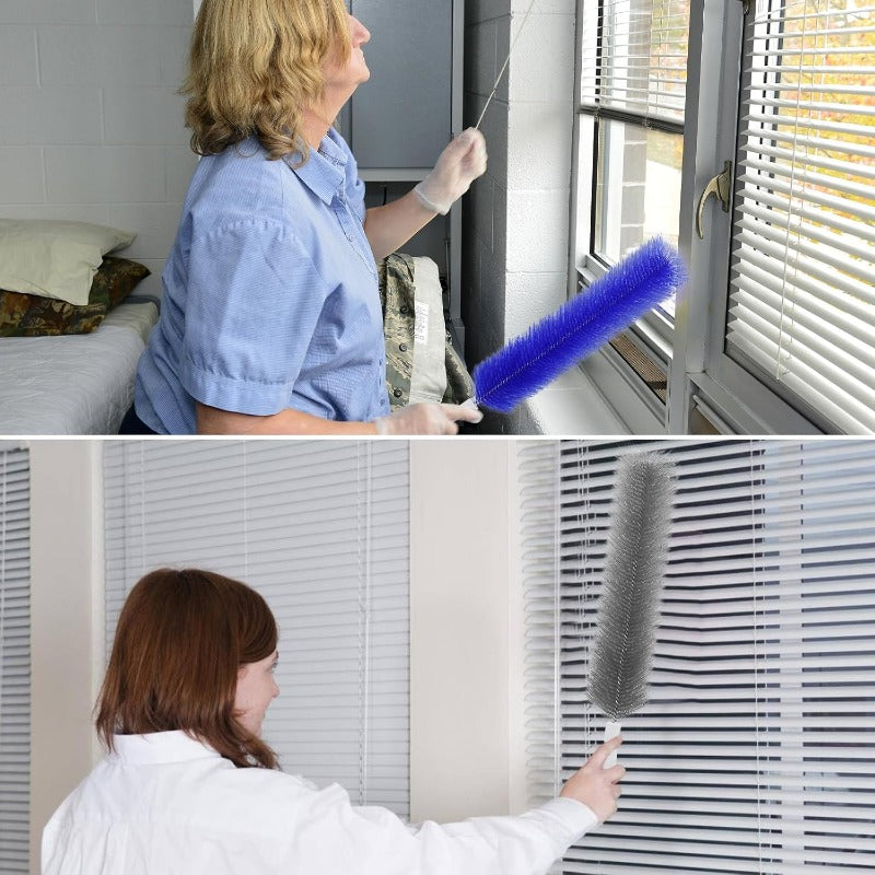 Fleksibilne četke za čišćenje ventilatora od mikrovlakana – Alati za višekratnu upotrebu za čišćenje lopatica ventilatora, otvora i rešetki-HR