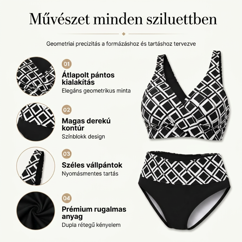👙🌊Ženski dvodijelni bikini set visokog struka-HR