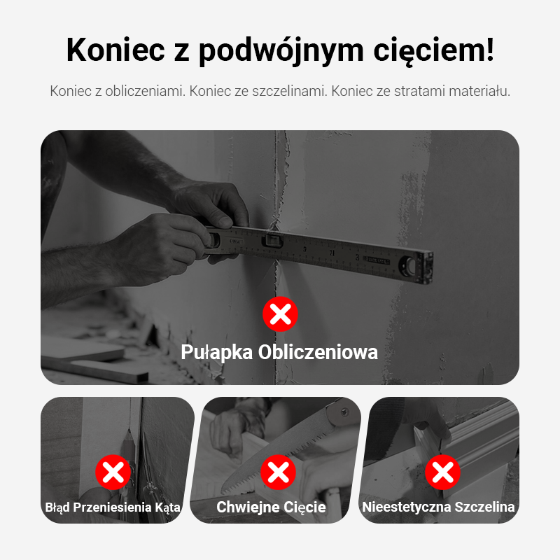 👨‍🔧📐Εργαλείο μέτρησης και κοπής γωνιών 2 σε 1-GR