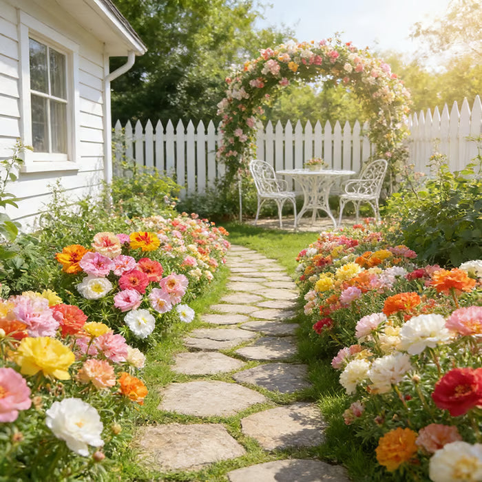💫🌸ΑΓΟΡΑΣΤΕ 1, ΠΑΡΤΕ 1 ΔΩΡΕΑΝ | Moss Rose🌿Πολυετείς σπόροι λουλουδιών με συμπλήρωμα ανάπτυξης φυτών-GR