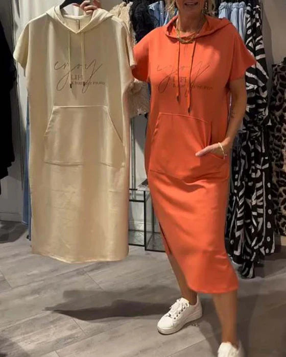 💥🔥👗[S-5XL]Nova poletna obleka s puloverjem v ohlapnem, udobnem in zračnem slogu za leto 2026-SI