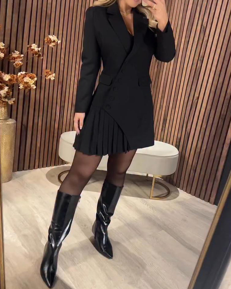 ZAVLADAJTE PROSTOR: Asimetrična obleka Power Blazer-SI