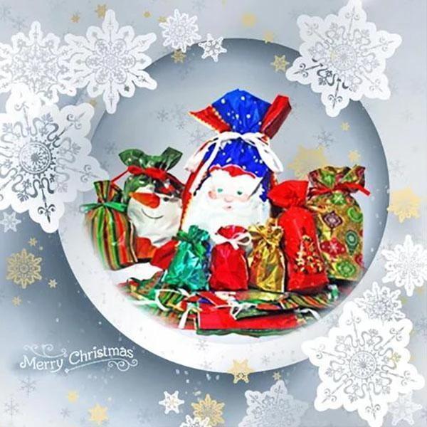 🎅🎁 Geriausias kalėdinis dovanų maišelis su virvele pasaulyje--LT