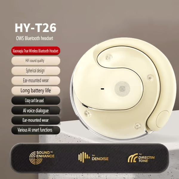 🎧Πρωτοχρονιάτικη έκπτωση - 66% έκπτωση 🔥HY-T26 Επαγγελματικά ασύρματα ακουστικά μετάφρασης Bluetooth-GR