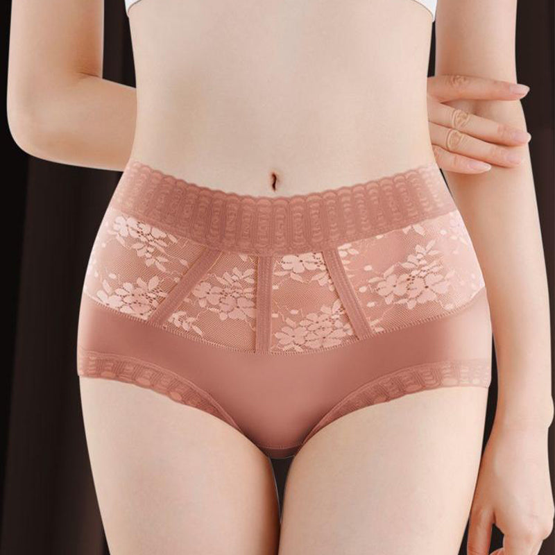 【🌷Pirkite 1 ir gaukite 2 nemokamai】 Seksualios besiūlės šilko klubus pakeliančios kelnaitės su pilvo valdymu-LT