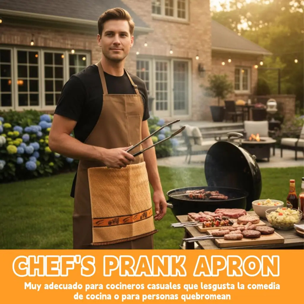 🔥 Pregača “Chef’s Head” — poklon za roštilj koji nitko nije očekivao-HR