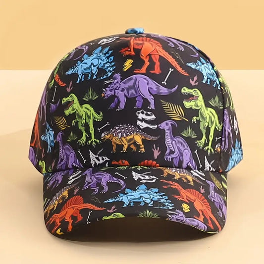 🦖Vaikiška beisbolo kepuraitė su dinozauru🧢-LT