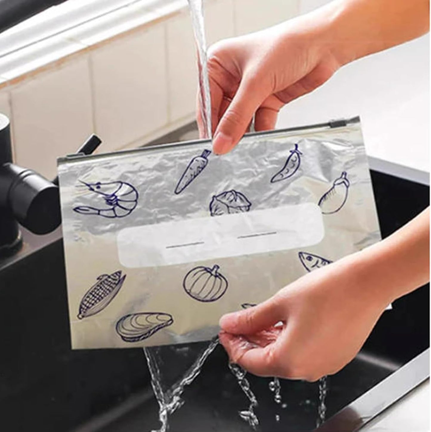 Aluminijaste vrečke za večkratno uporabo za ohranjanje svežine – novi najboljši prijatelj vaše kuhinje! 🍴✨-SI
