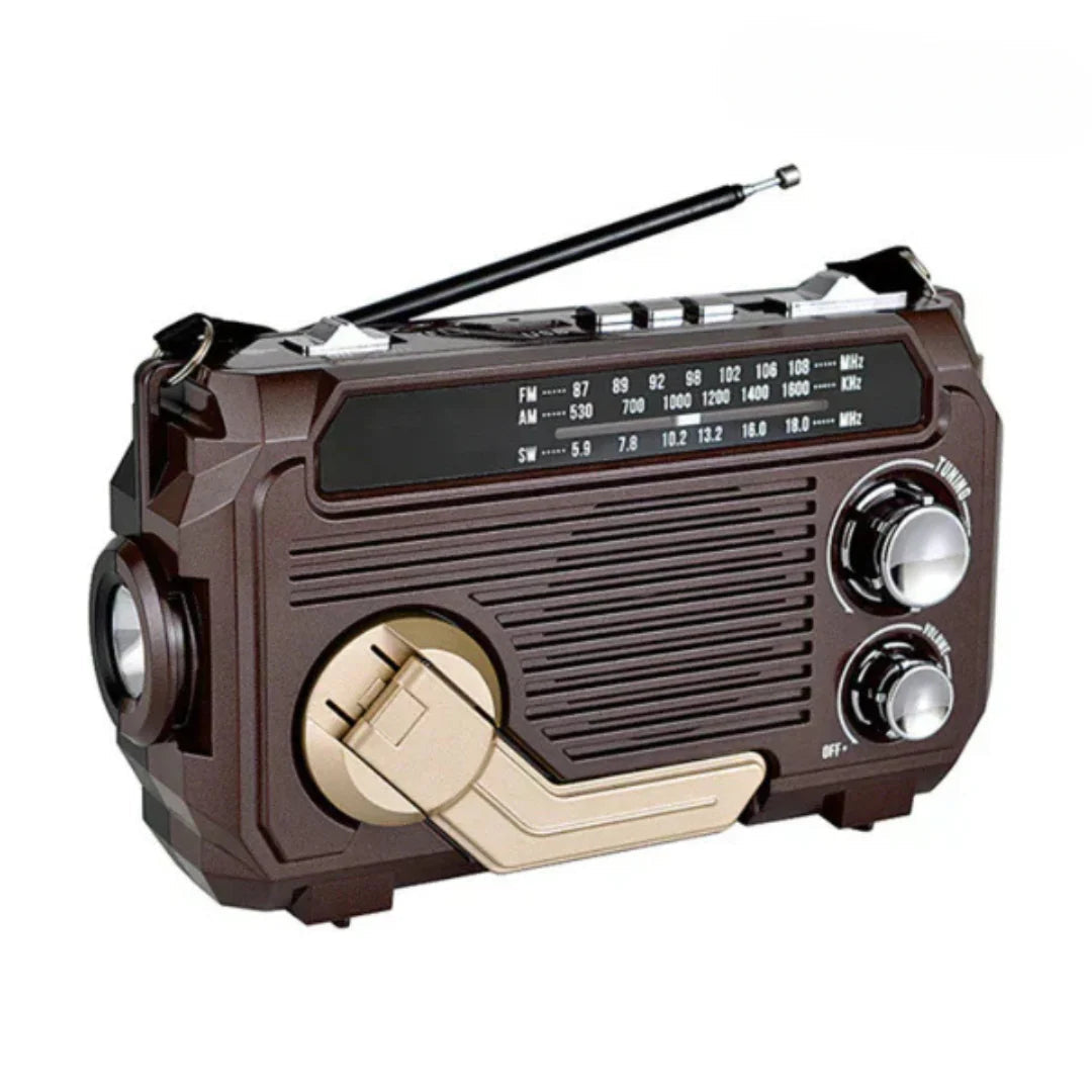 Ročni radio s funkcijo polnjenja v sili-SI